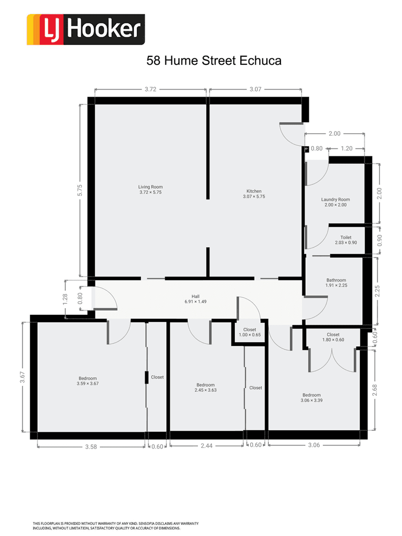 58 Hume Street, ECHUCA, VIC 3564