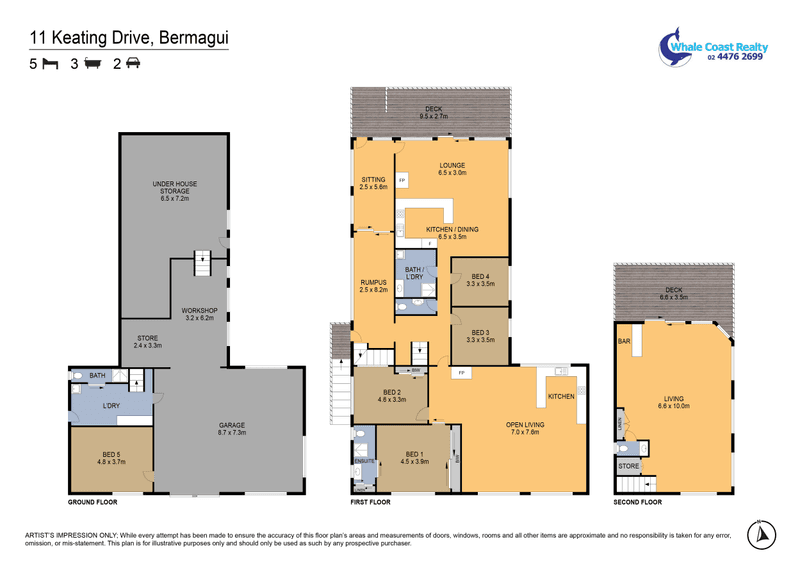 11 Keating Drive, BERMAGUI, NSW 2546