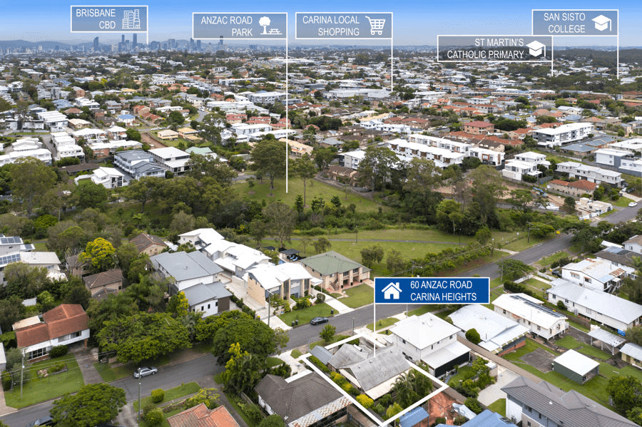 60  Anzac Road, CARINA HEIGHTS, QLD 4152