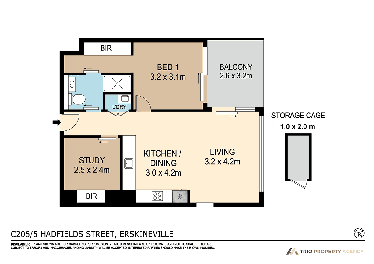 206C/5 Hadfields Street, ERSKINEVILLE, NSW 2043