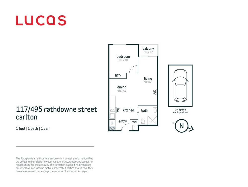 117/495 Rathdowne Street, CARLTON, VIC 3053