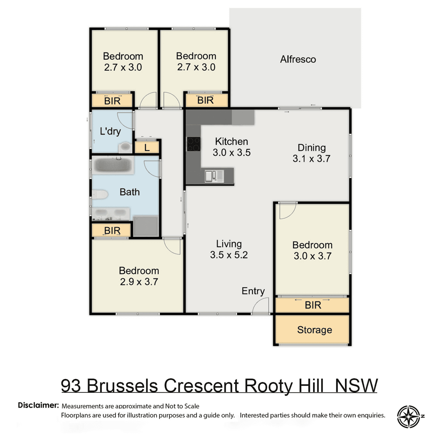 93 Brussels Crescent, ROOTY HILL, NSW 2766