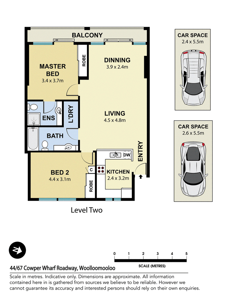 44/67 Cowper Wharf Roadway, Woolloomooloo, NSW 2011