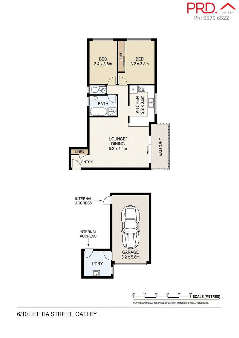 6/10 Letitia Street, OATLEY, NSW 2223