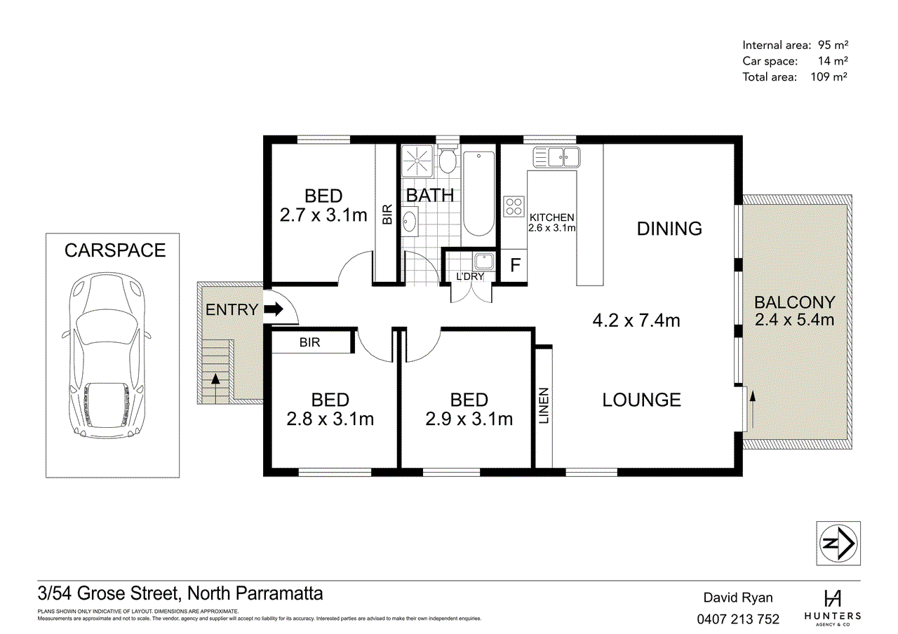 3/54 Grose Street, North Parramatta, NSW 2151