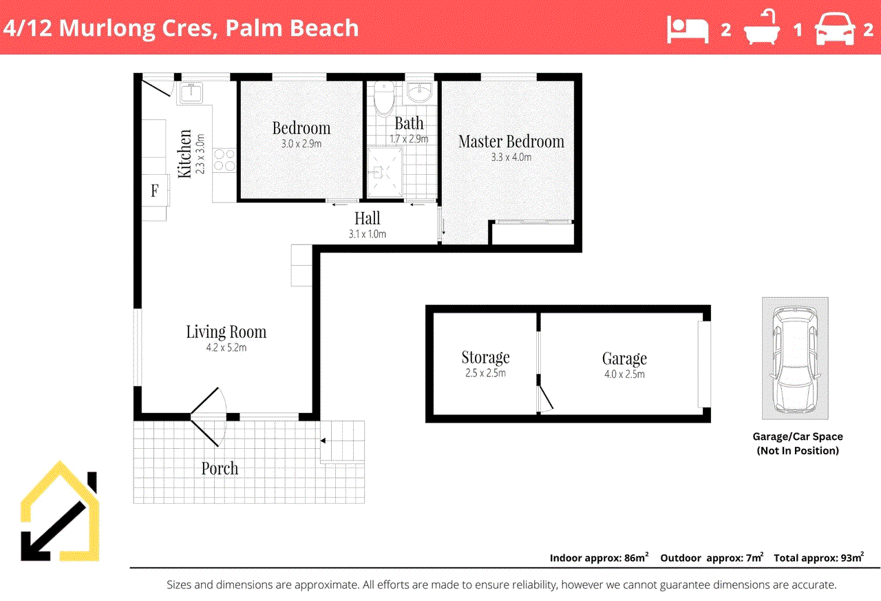 4/12 Murlong Crescent, PALM BEACH, QLD 4221