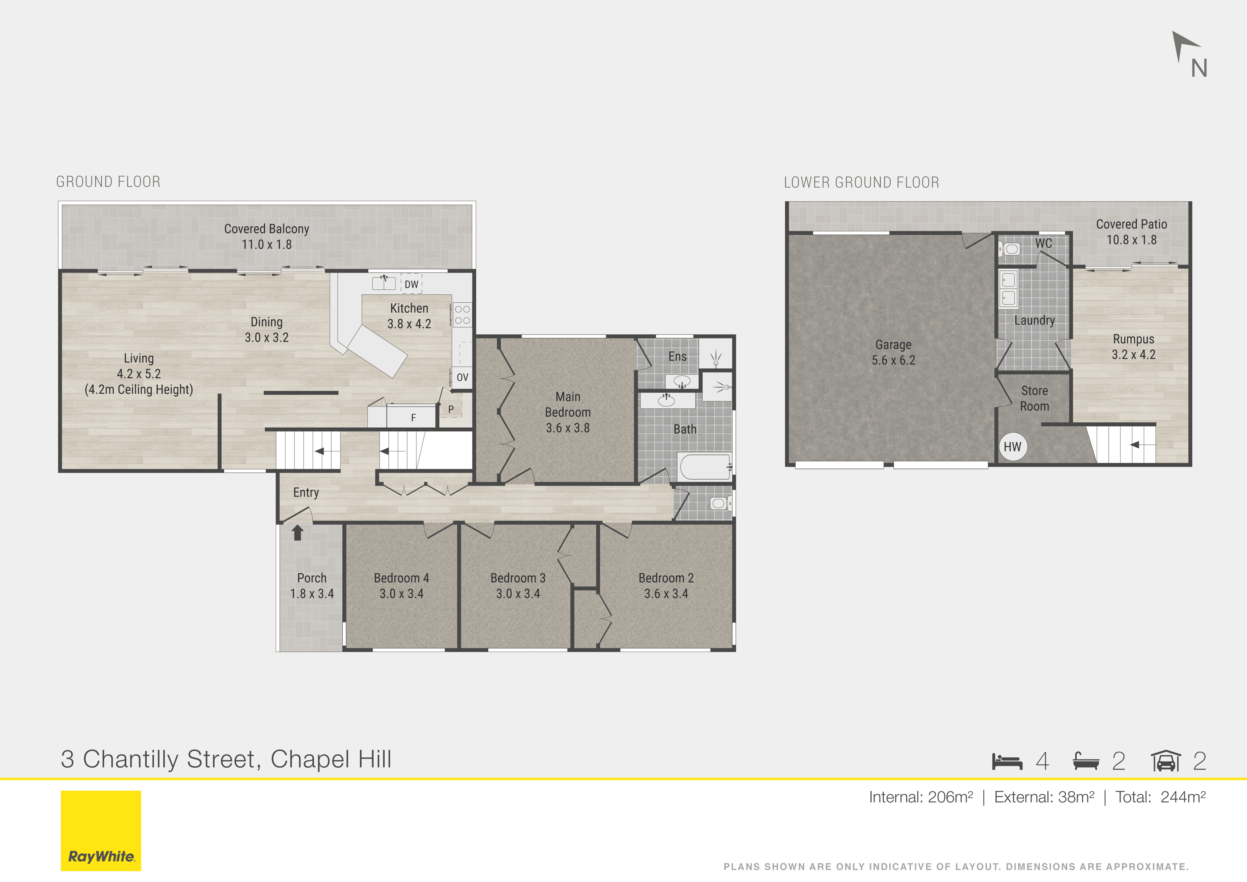 3 Chantilly Street, CHAPEL HILL, QLD 4069