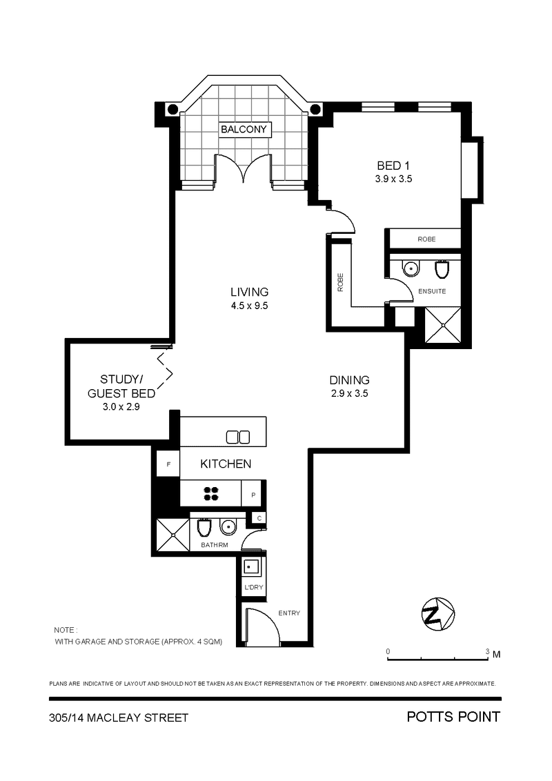 305/14 Macleay Street, POTTS POINT, NSW 2011