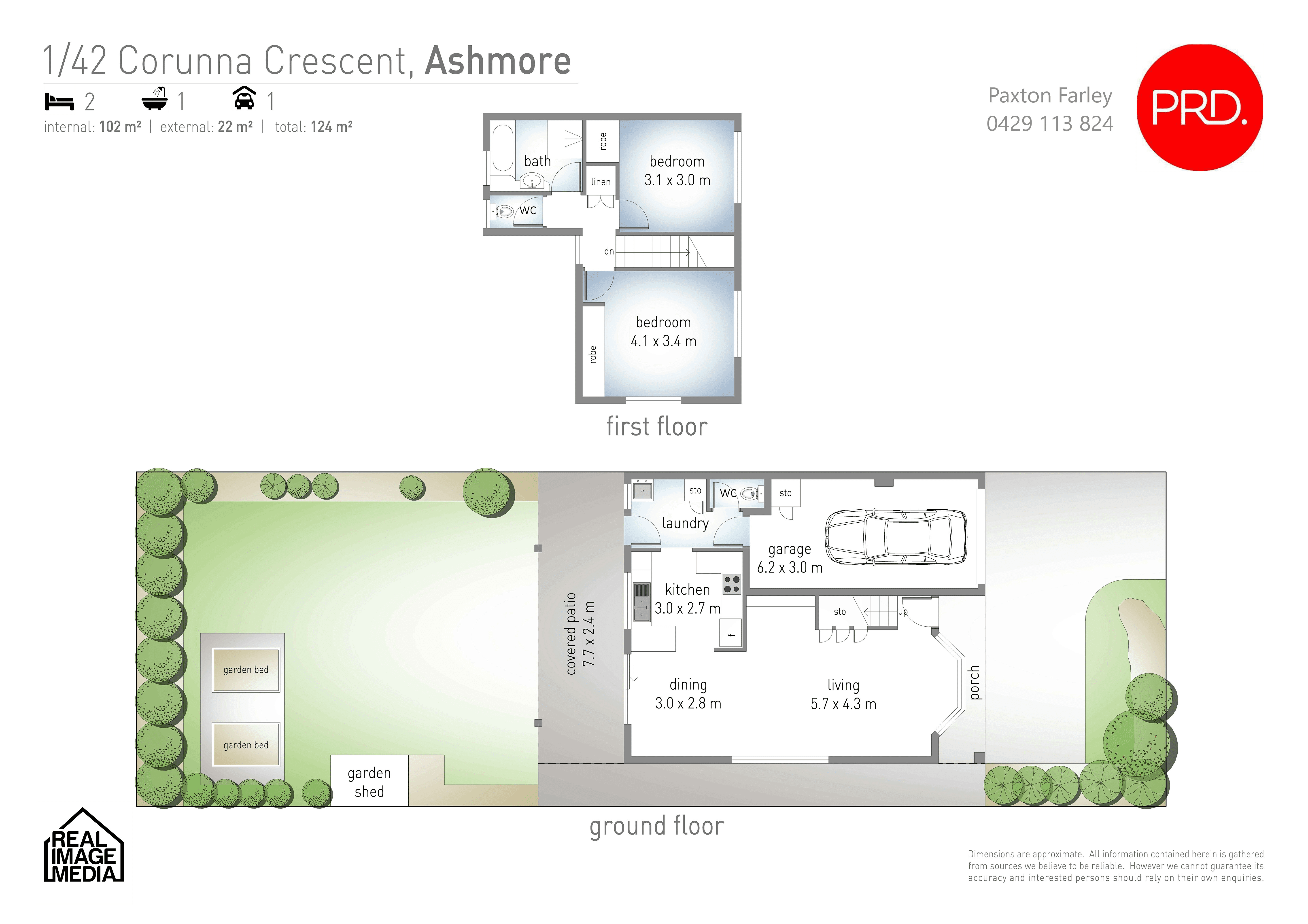 1/42 Corunna Crescent, ASHMORE, QLD 4214