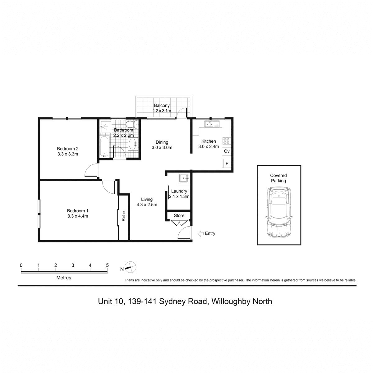 10/139 Sydney Street, North Willoughby, NSW 2068