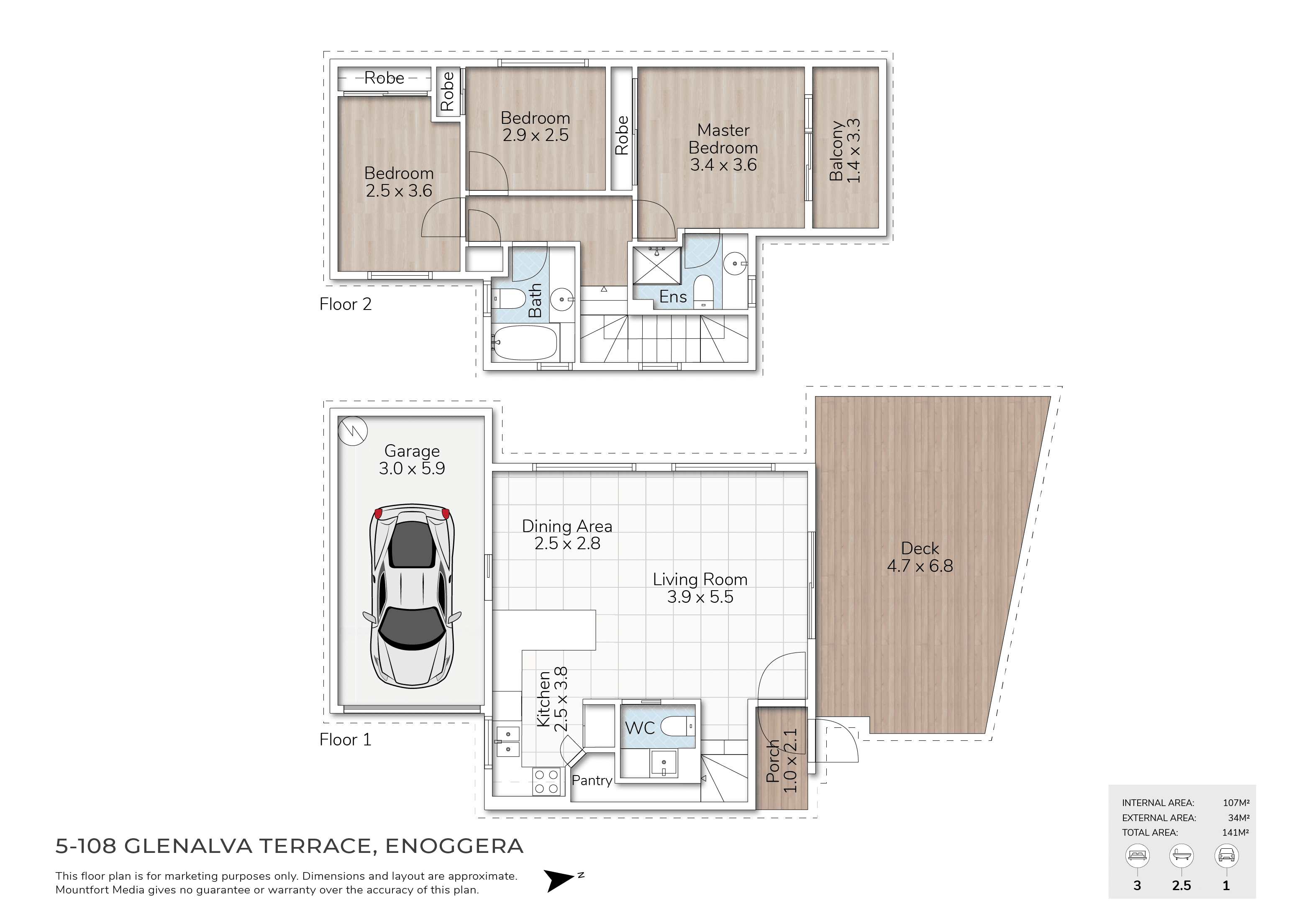 5/108 Glenalva Terrace, ENOGGERA, QLD 4051