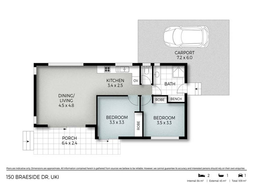 150 Braeside Drive, UKI, NSW 2484