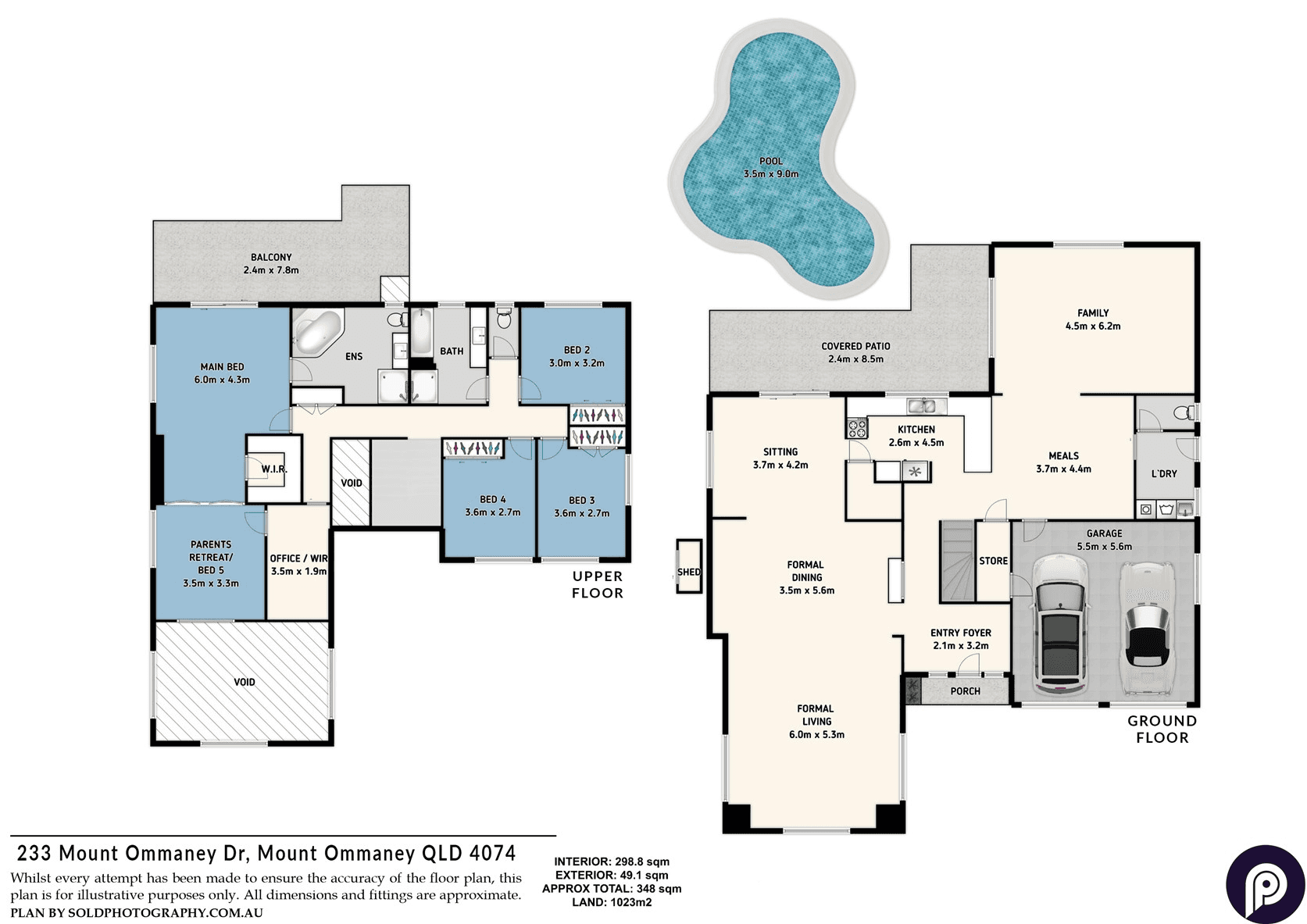 233 Mount Ommaney Drive, MOUNT OMMANEY, QLD 4074