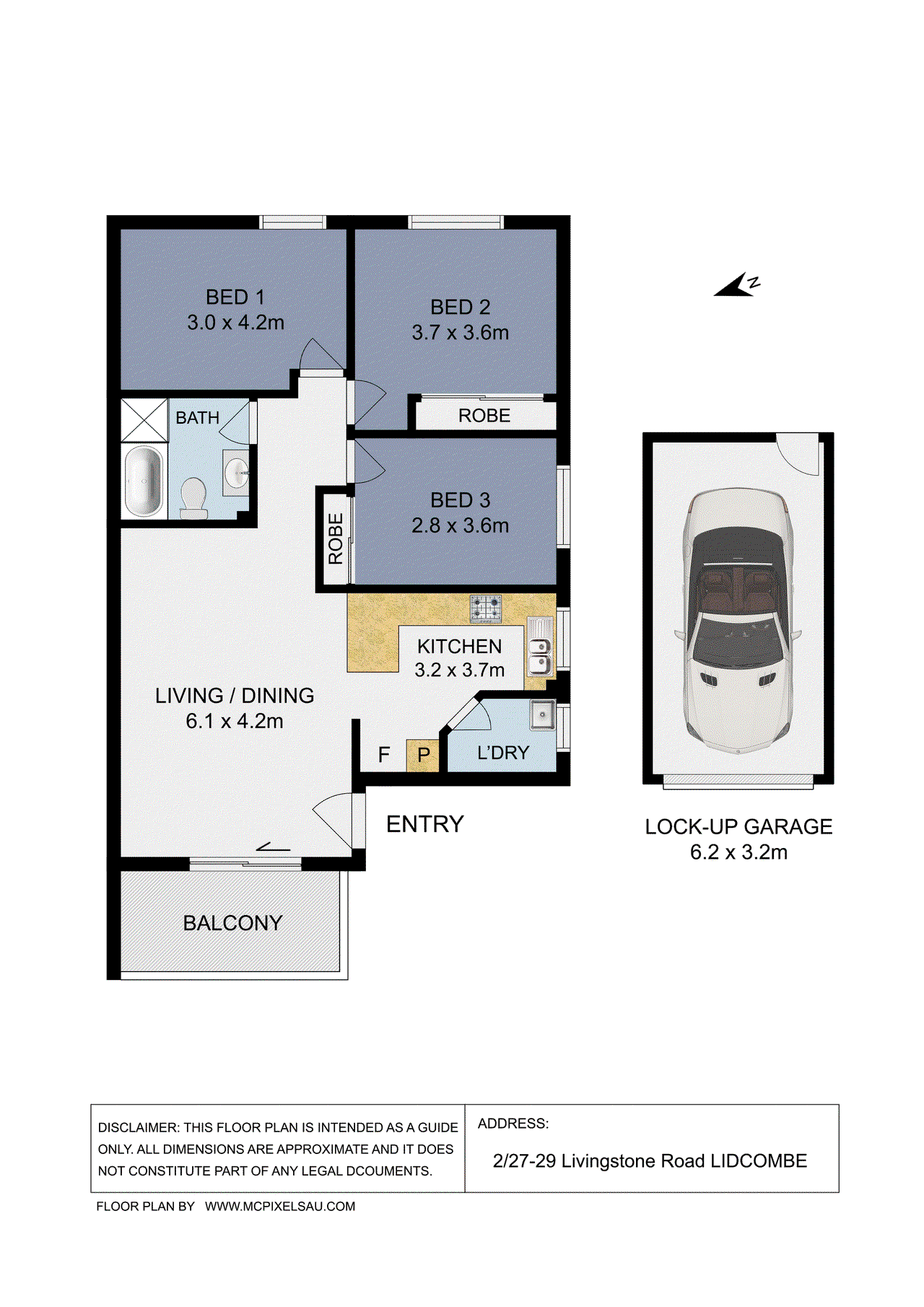 2/27-29 Livingstone Road, LIDCOMBE, NSW 2141
