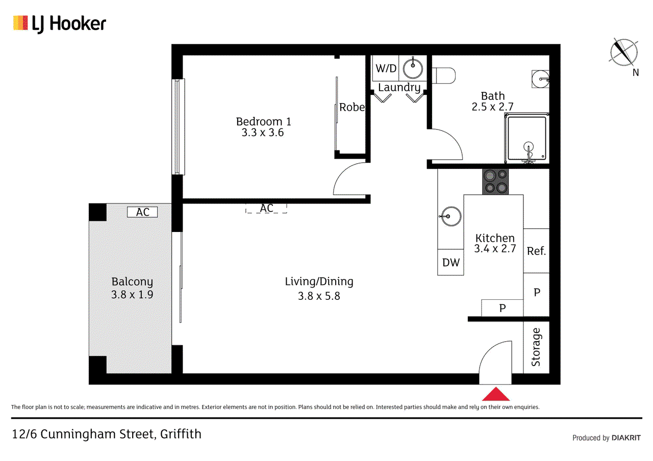 12/6 Cunningham Street, GRIFFITH, ACT 2603