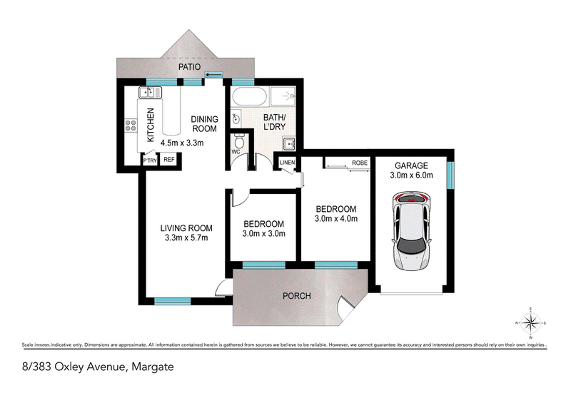 8/383 Oxley Avenue, MARGATE, QLD 4019