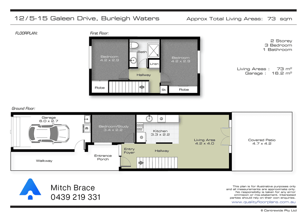 12/5-15 Galeen Drive, Burleigh Waters, QLD 4220
