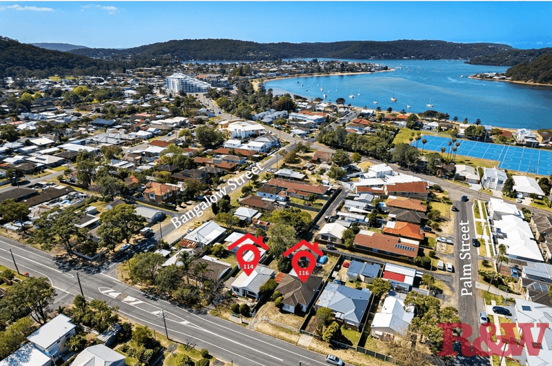 114 and 116 Barrenjoey Road, Ettalong Beach, NSW 2257