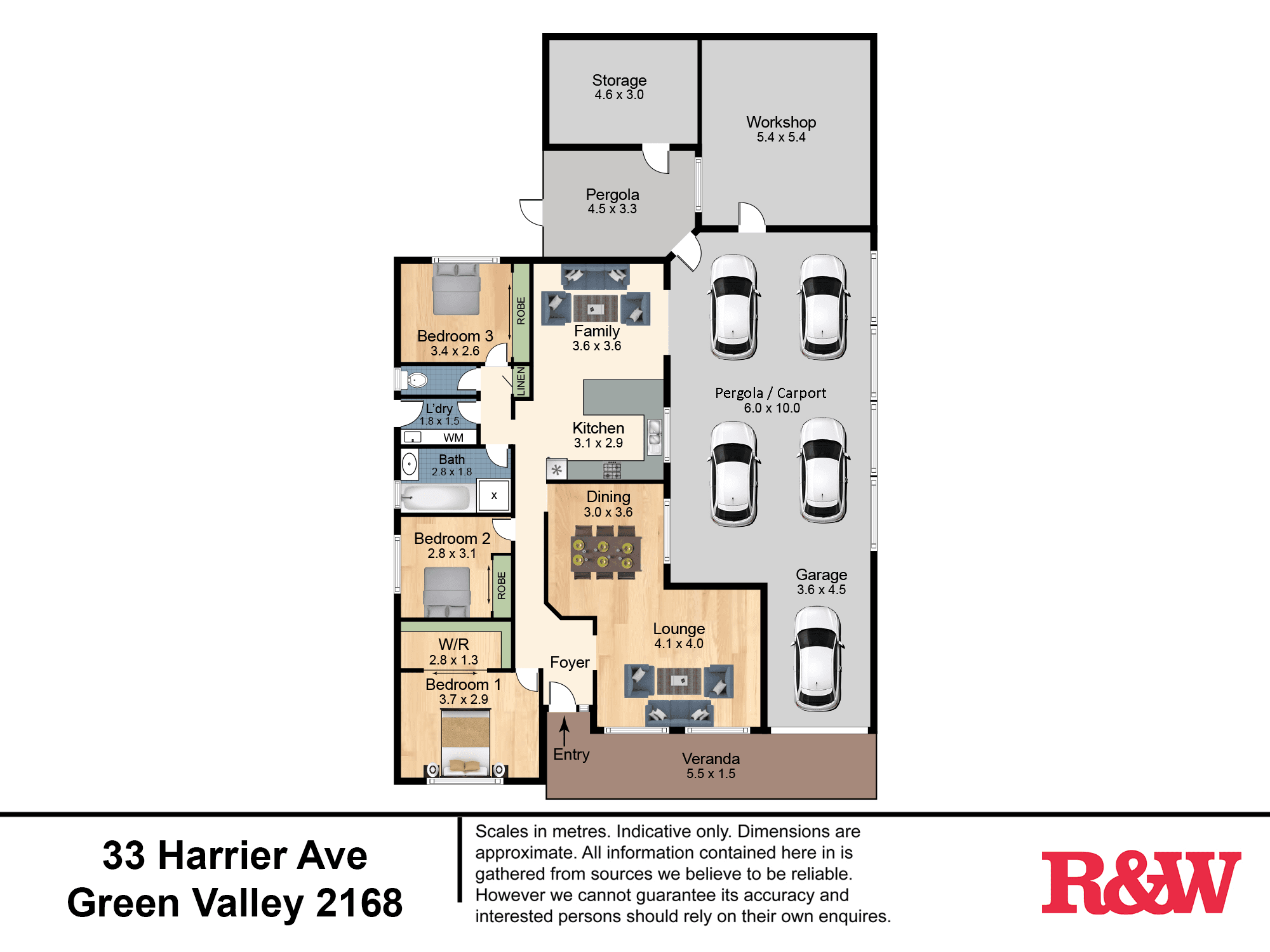 33 Harrier Avenue, GREEN VALLEY, NSW 2168