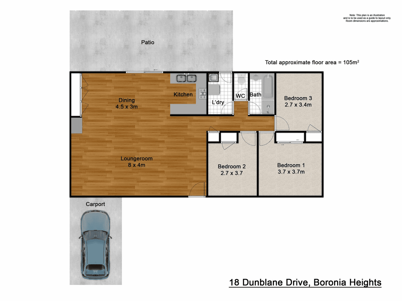 18 Dunblane Drive, BORONIA HEIGHTS, QLD 4124