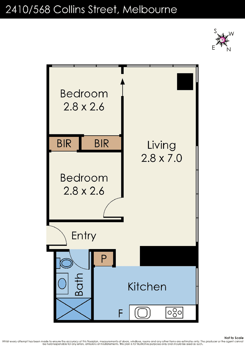 2410/568 Collins Street, Melbourne, VIC 3000