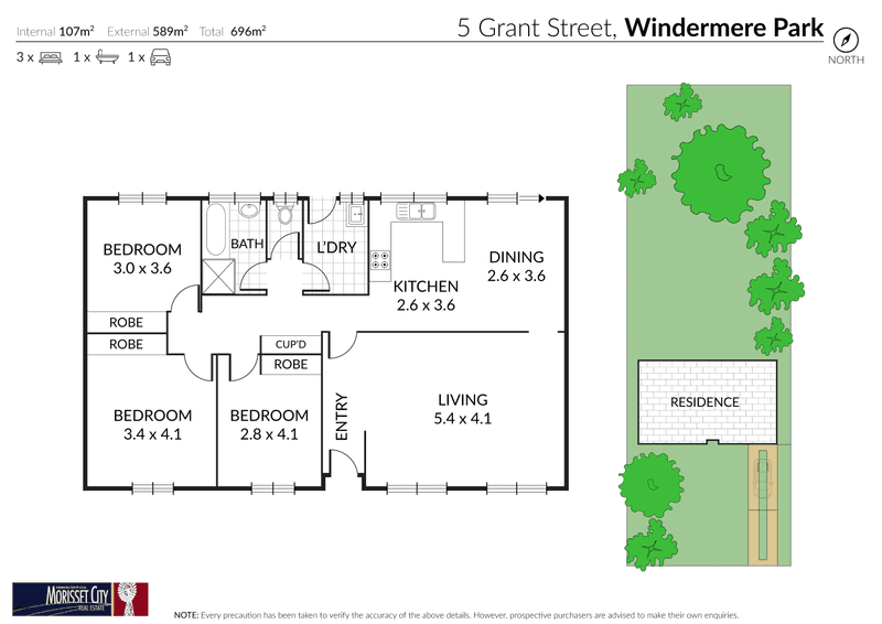 5 Grant Street, WINDERMERE PARK, NSW 2264