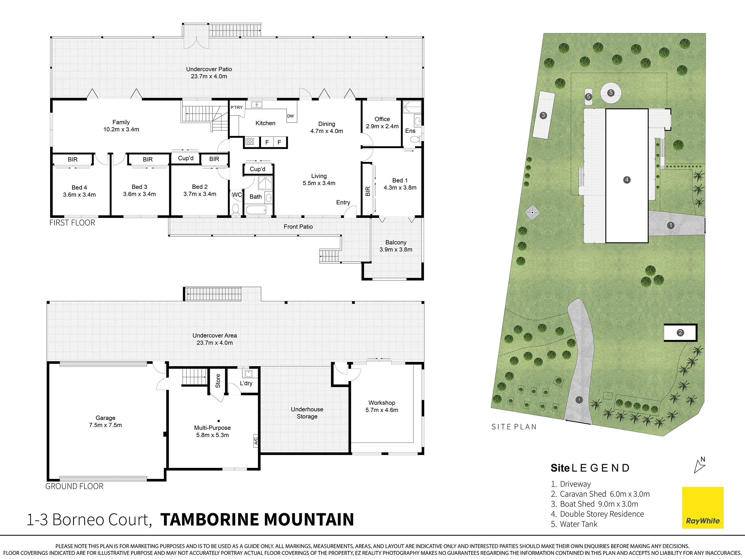 1-3 Borneo Court, TAMBORINE MOUNTAIN, QLD 4272