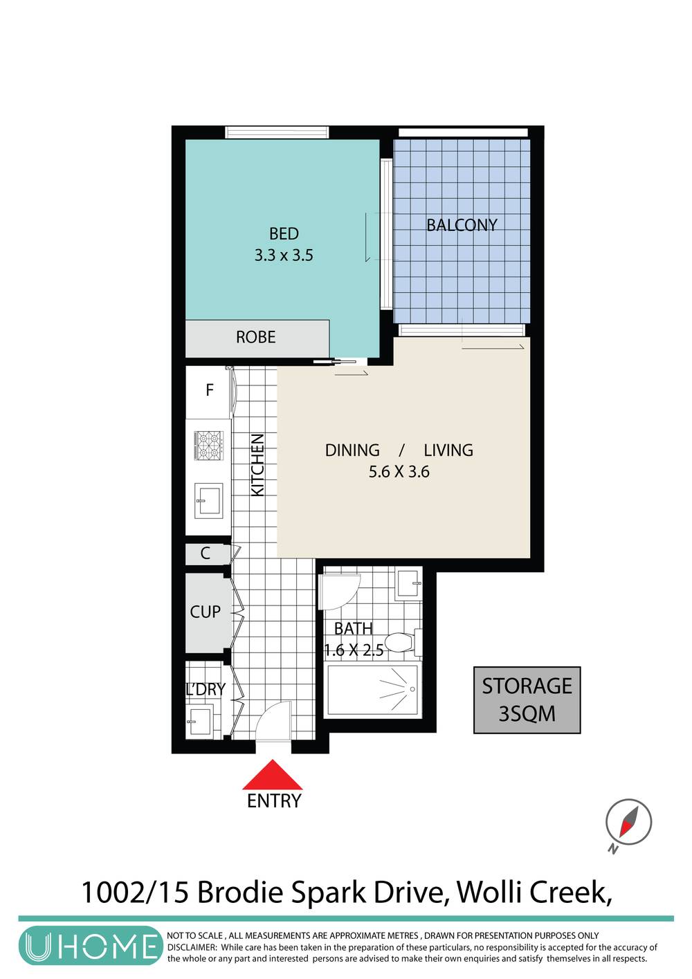 1002/15 Brodie Spark Drive, WOLLI CREEK, NSW 2205