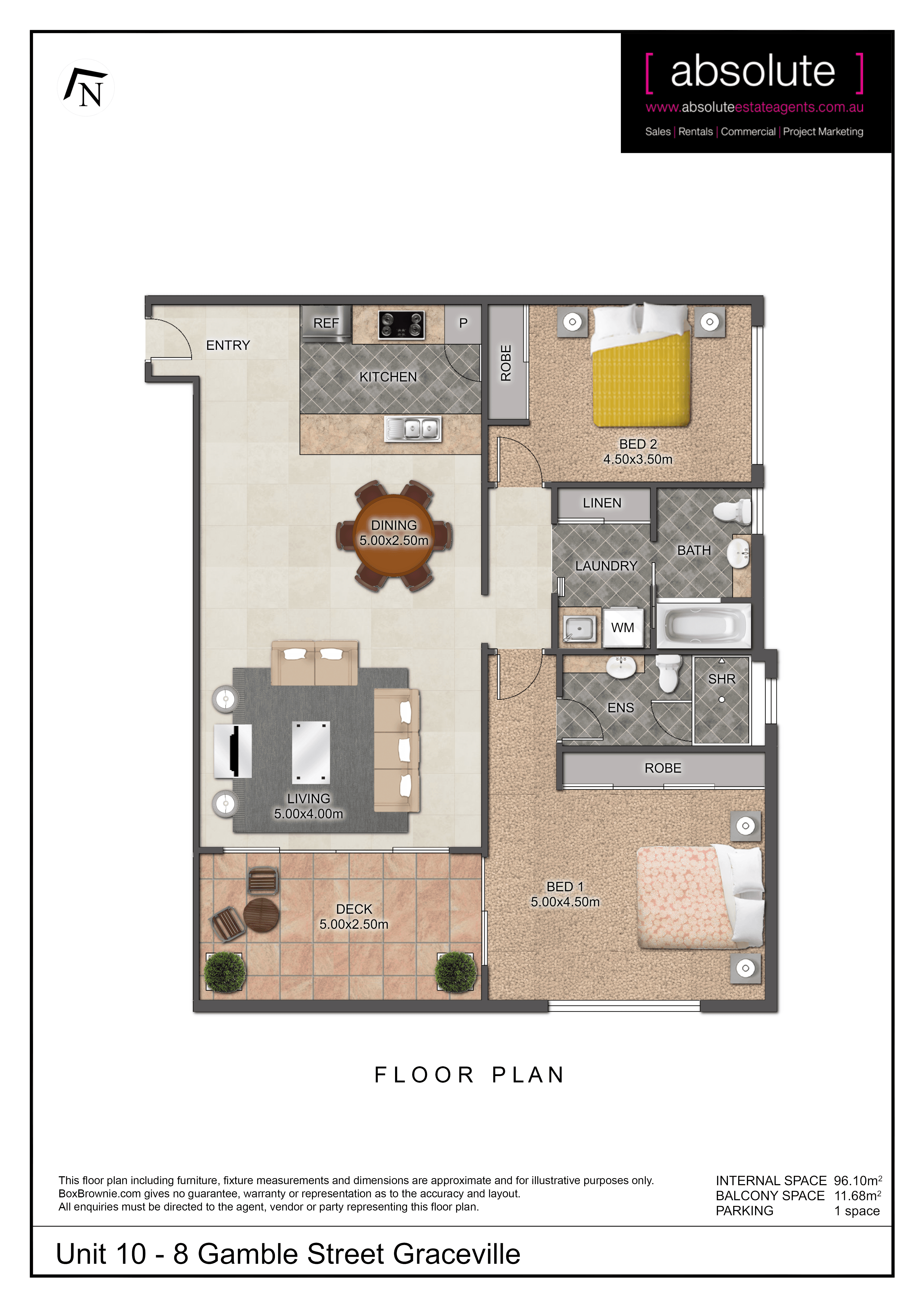 10/8 Gamble Street, GRACEVILLE, QLD 4075