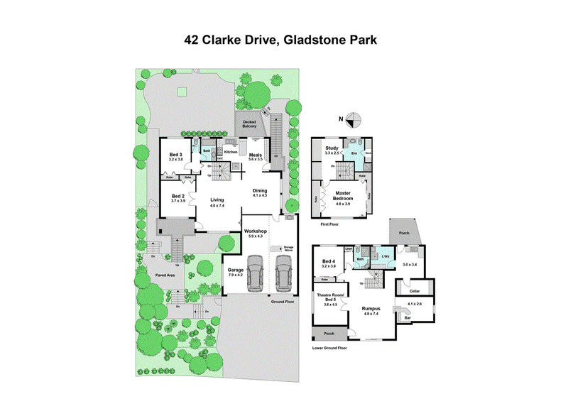 42 Clarke Drive, GLADSTONE PARK, VIC 3043