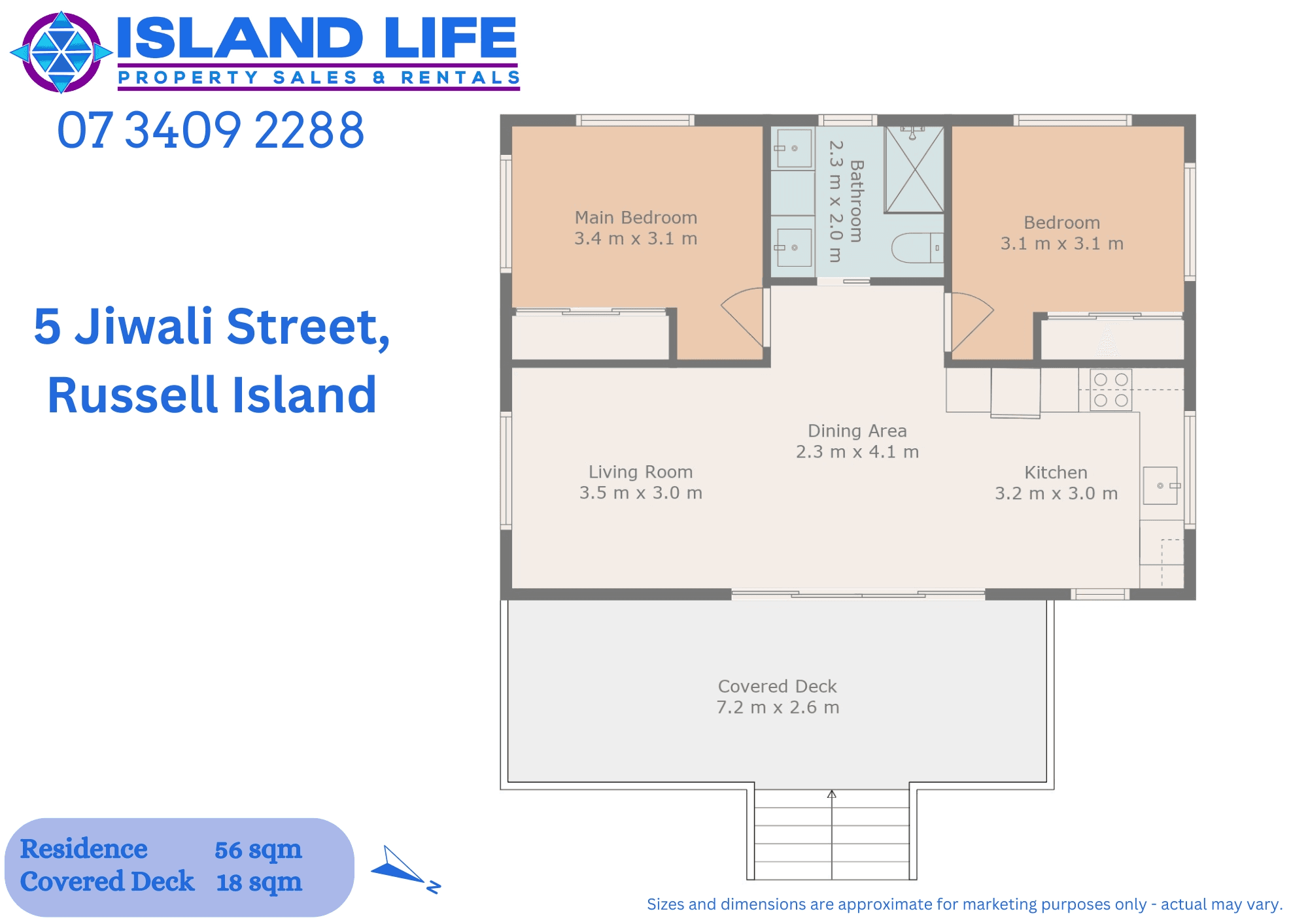 5 Jiwali Street, RUSSELL ISLAND, QLD 4184