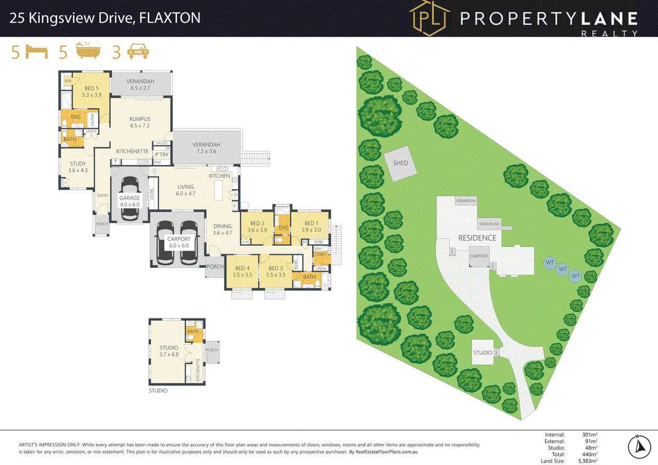 25 Kingsview Drive, FLAXTON, QLD 4560