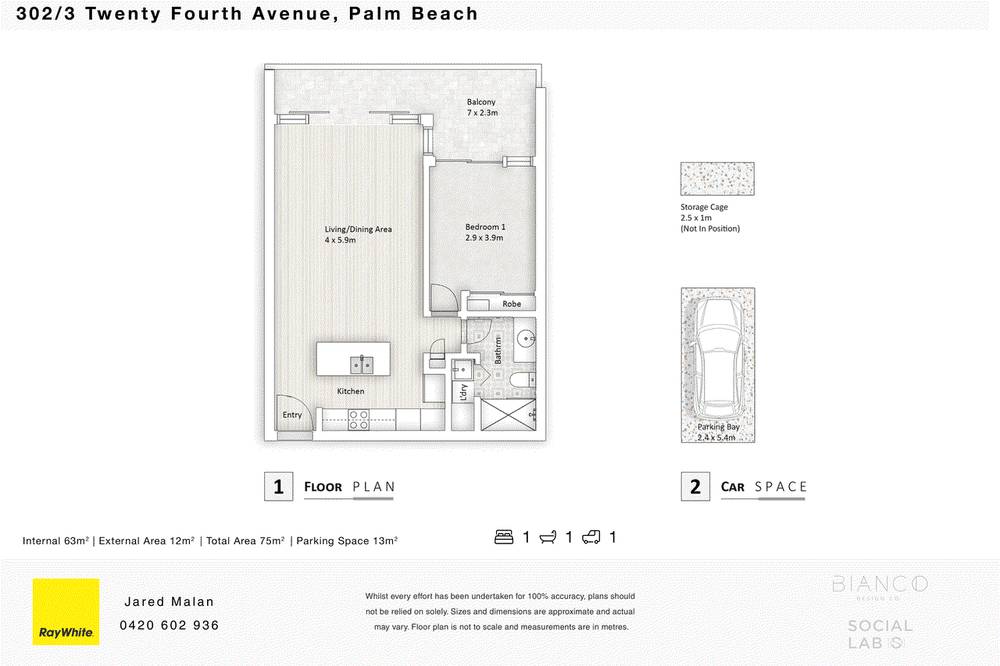 302/3-7 Twenty Fourth Avenue, PALM BEACH, QLD 4221