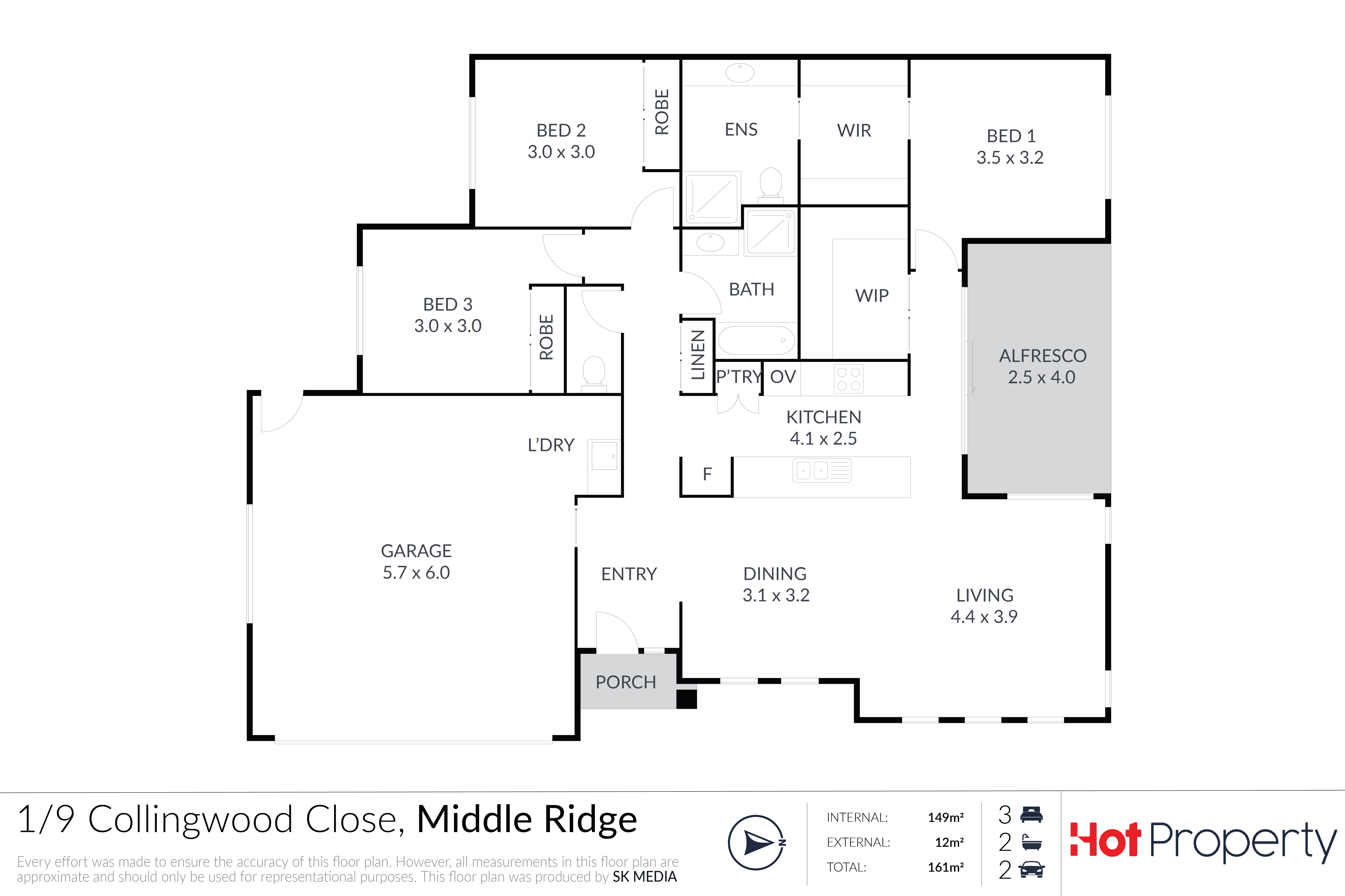 Unit 1/9 Collingwood Close, MIDDLE RIDGE, QLD 4350