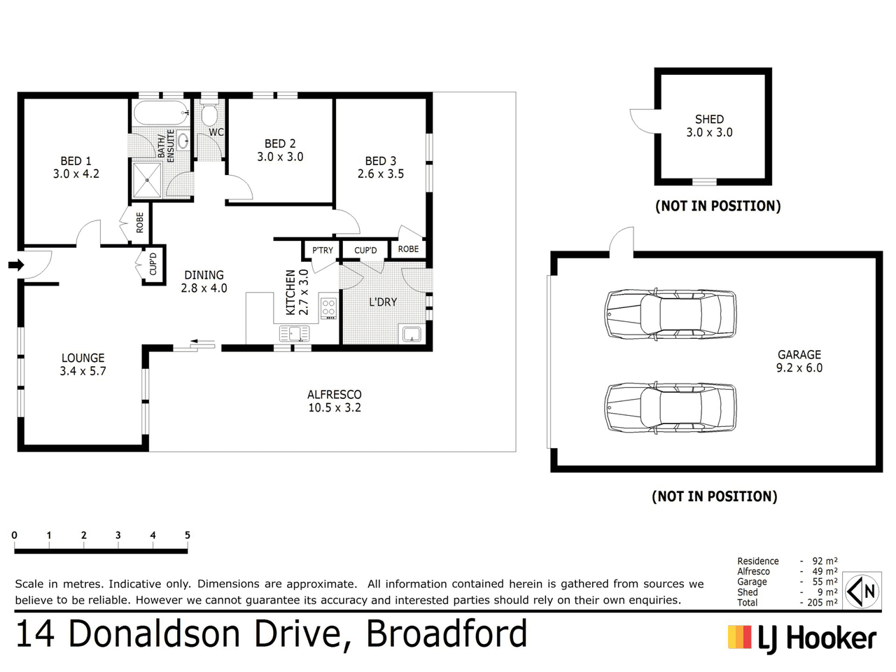 14 Donaldson Drive, BROADFORD, VIC 3658