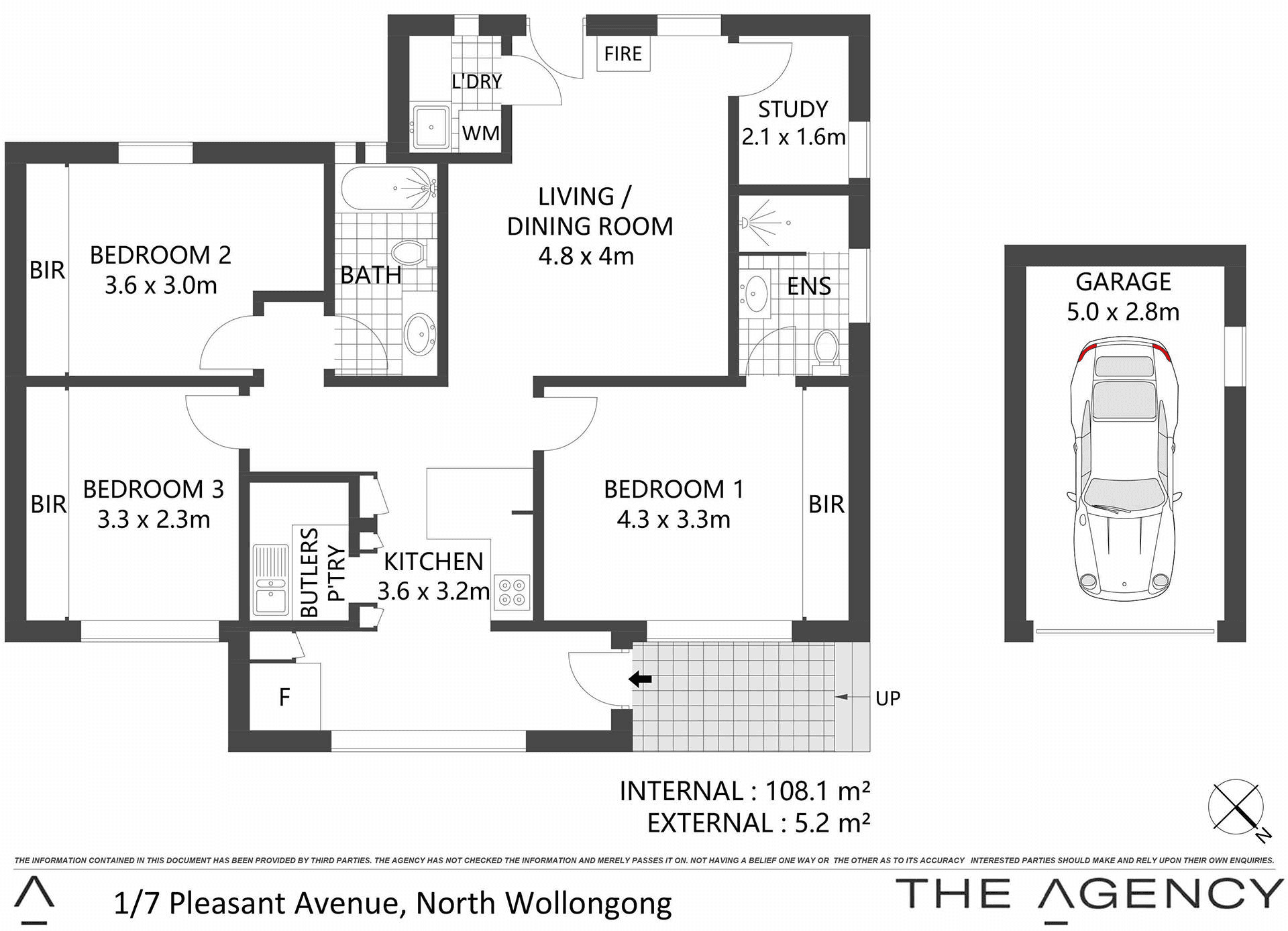 1/7 Pleasant Avenue, North Wollongong, NSW 2500