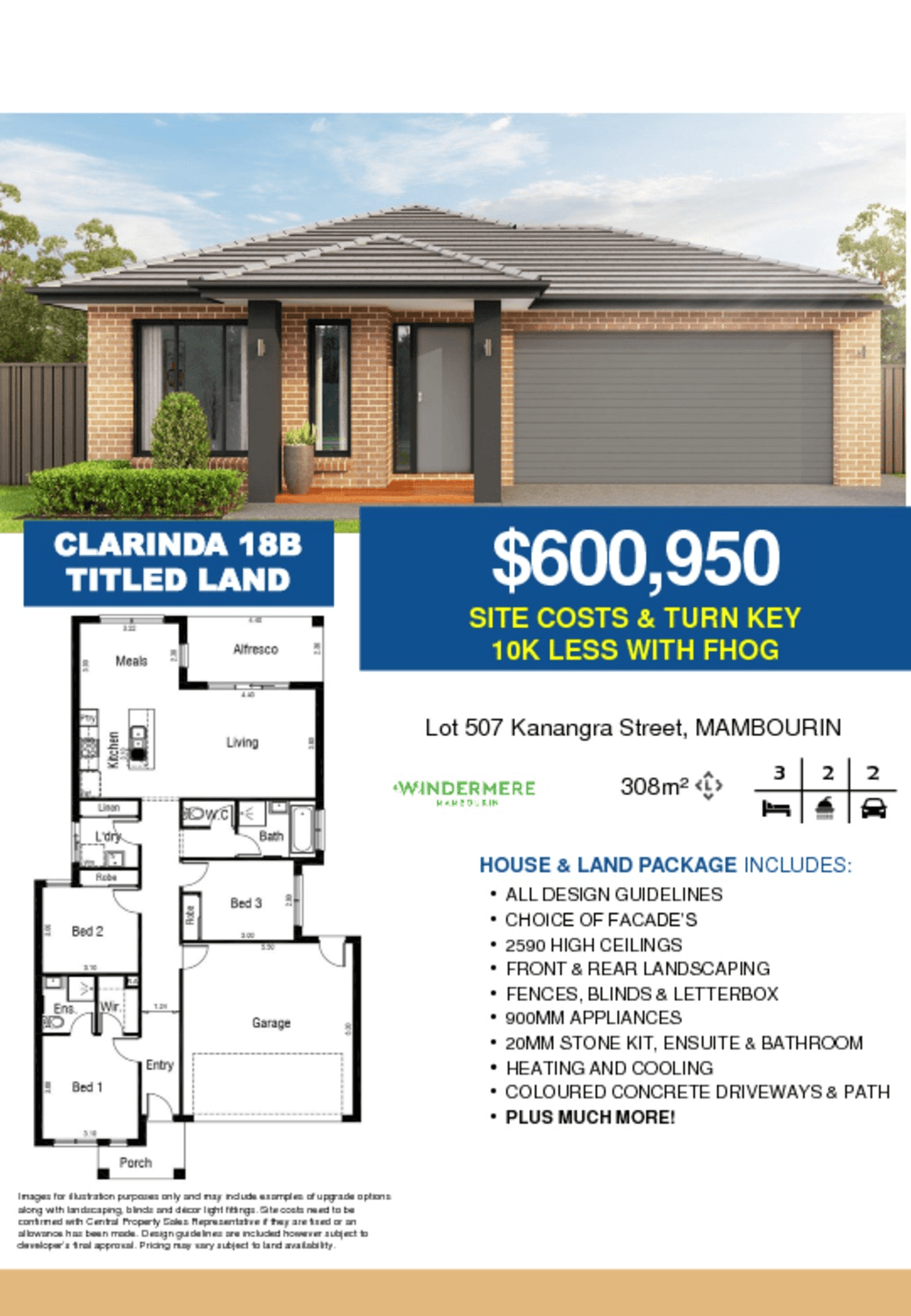 Lot 555, 15 Kanangra Drive, Mambourin, VIC 3024