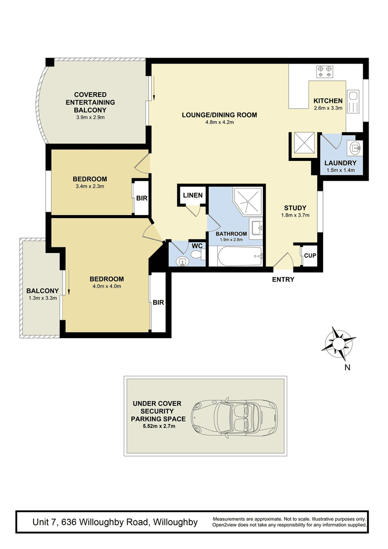 7/636-642 Willoughby Road, WILLOUGHBY, NSW 2068