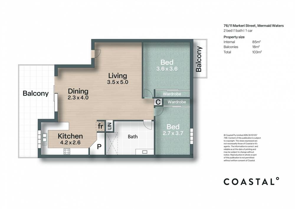 76/111 Markeri Street, MERMAID WATERS, QLD 4218