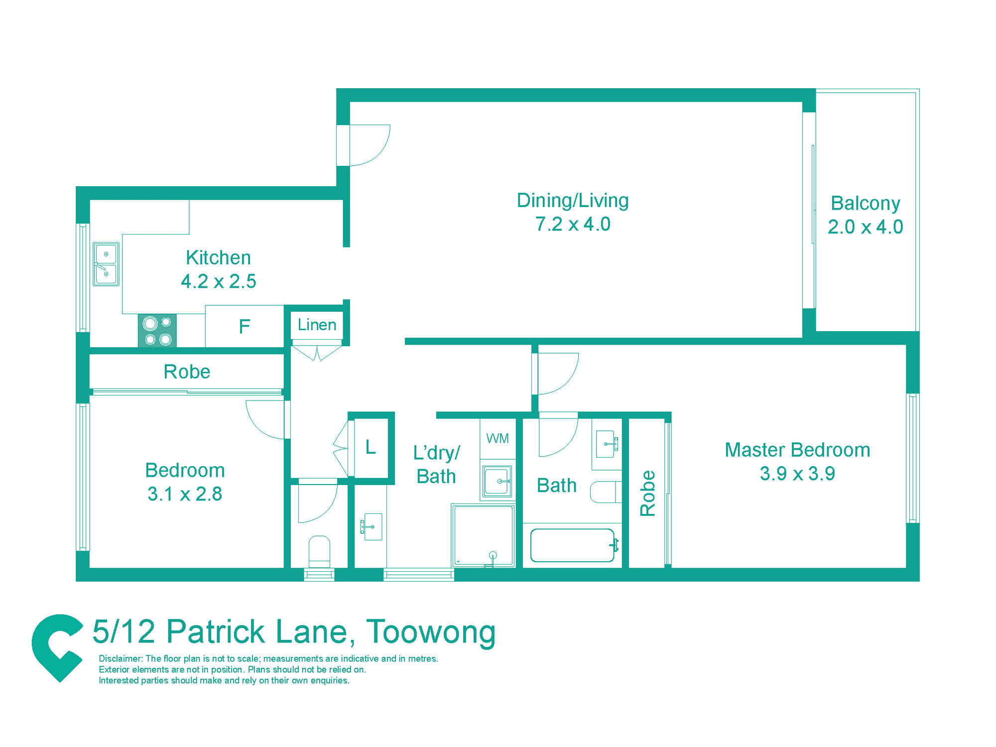 5/12 Patrick Lane, TOOWONG, QLD 4066