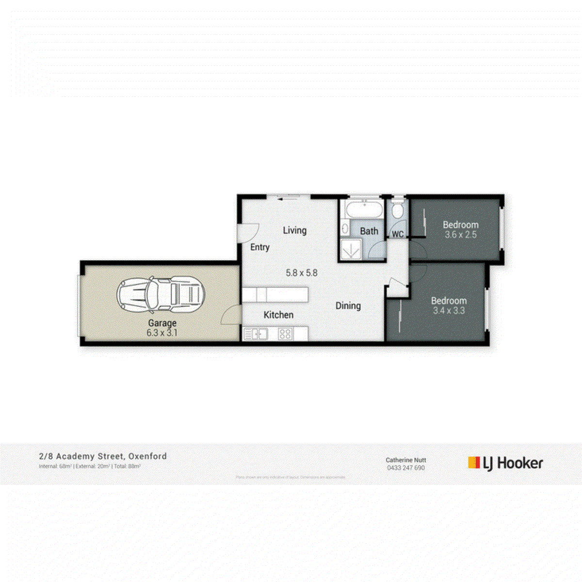 2/8 Academy Street, OXENFORD, QLD 4210