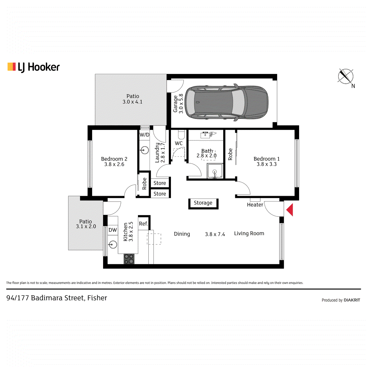 94/177 Badimara Street, FISHER, ACT 2611