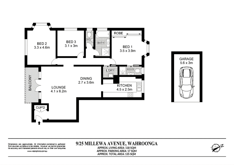 9/25-27 Millewa Avenue, WAHROONGA, NSW 2076