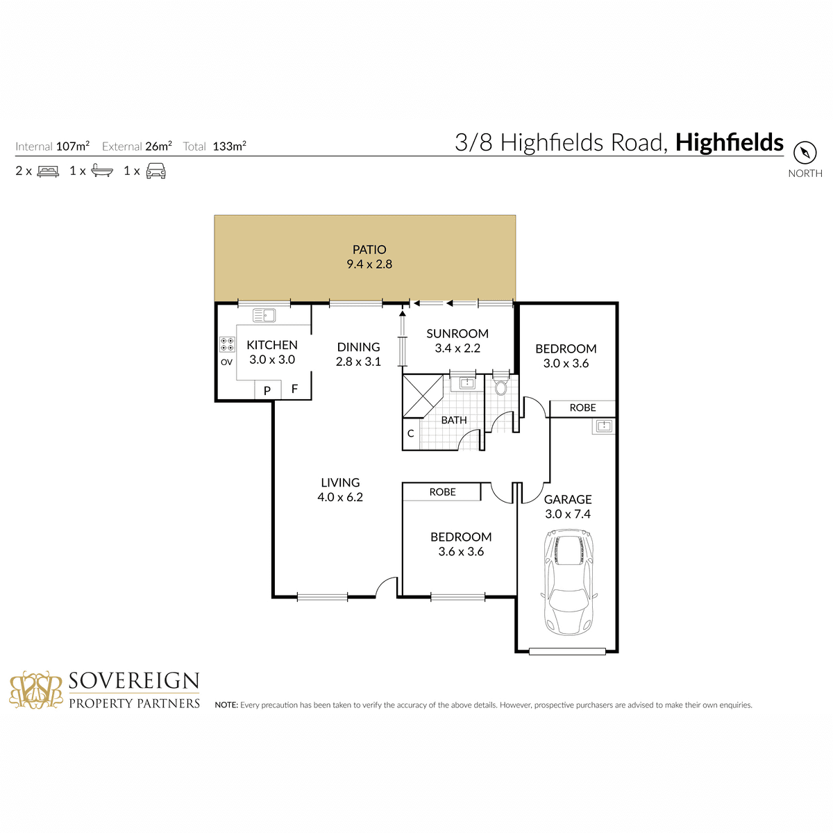 3/8 Highfields Road, Highfields, QLD 4352