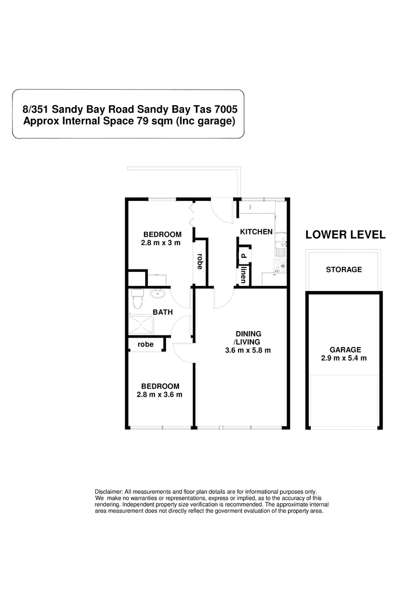 8/351 Sandy Bay Road, Sandy Bay, TAS 7005