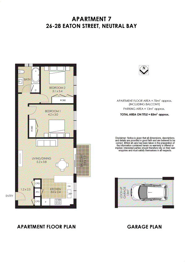 7/26-28 Eaton Street, NEUTRAL BAY, NSW 2089