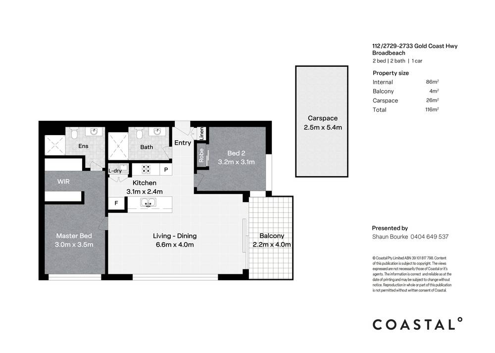 112/2729-2733 Gold Coast Highway, BROADBEACH, QLD 4218