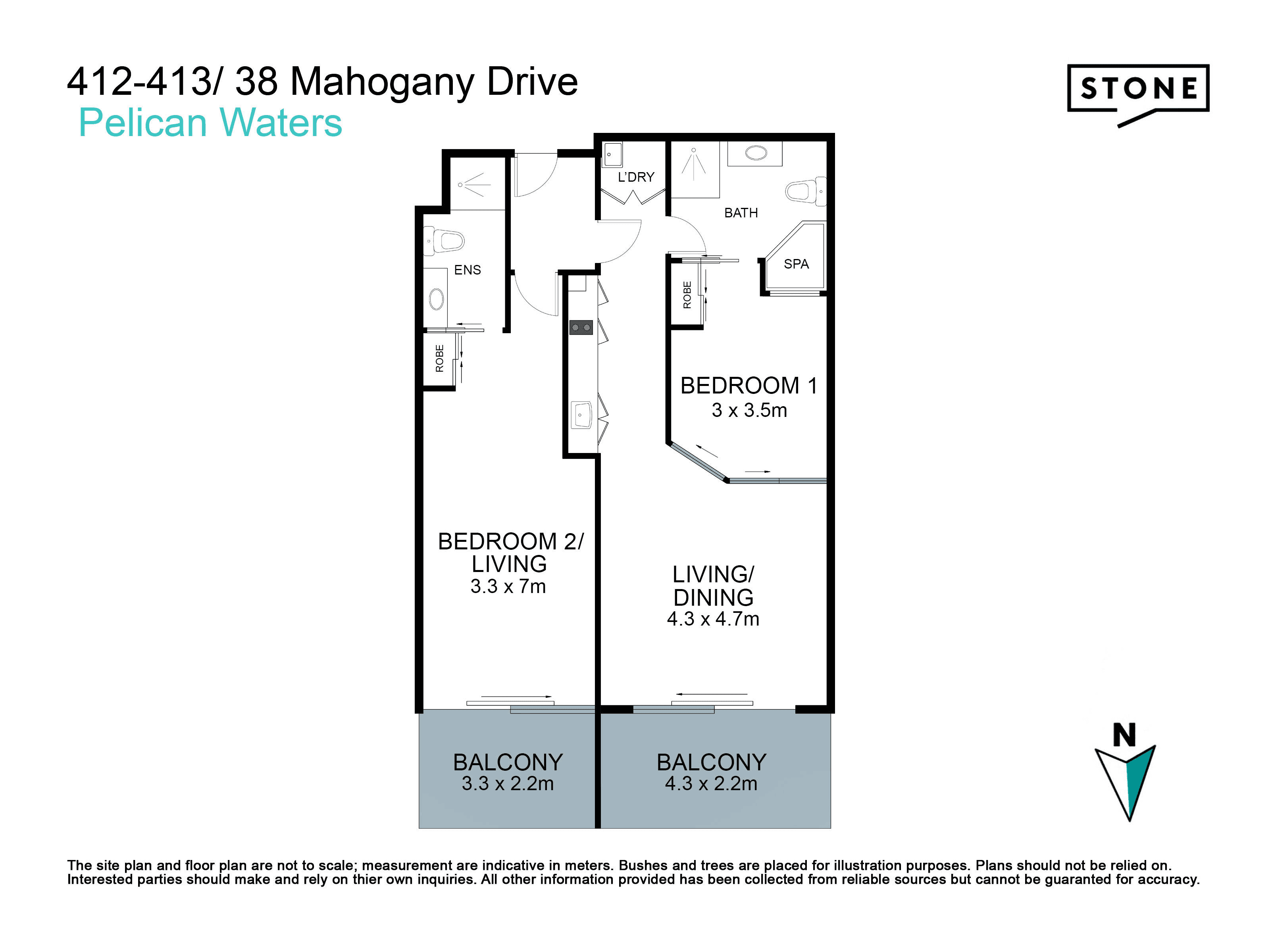 412/413/38 Mahogany Drive, Pelican Waters, QLD 4551