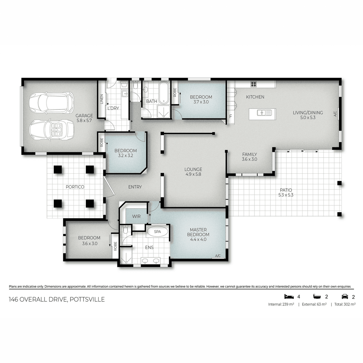 146 Overall Drive, Pottsville, NSW 2489