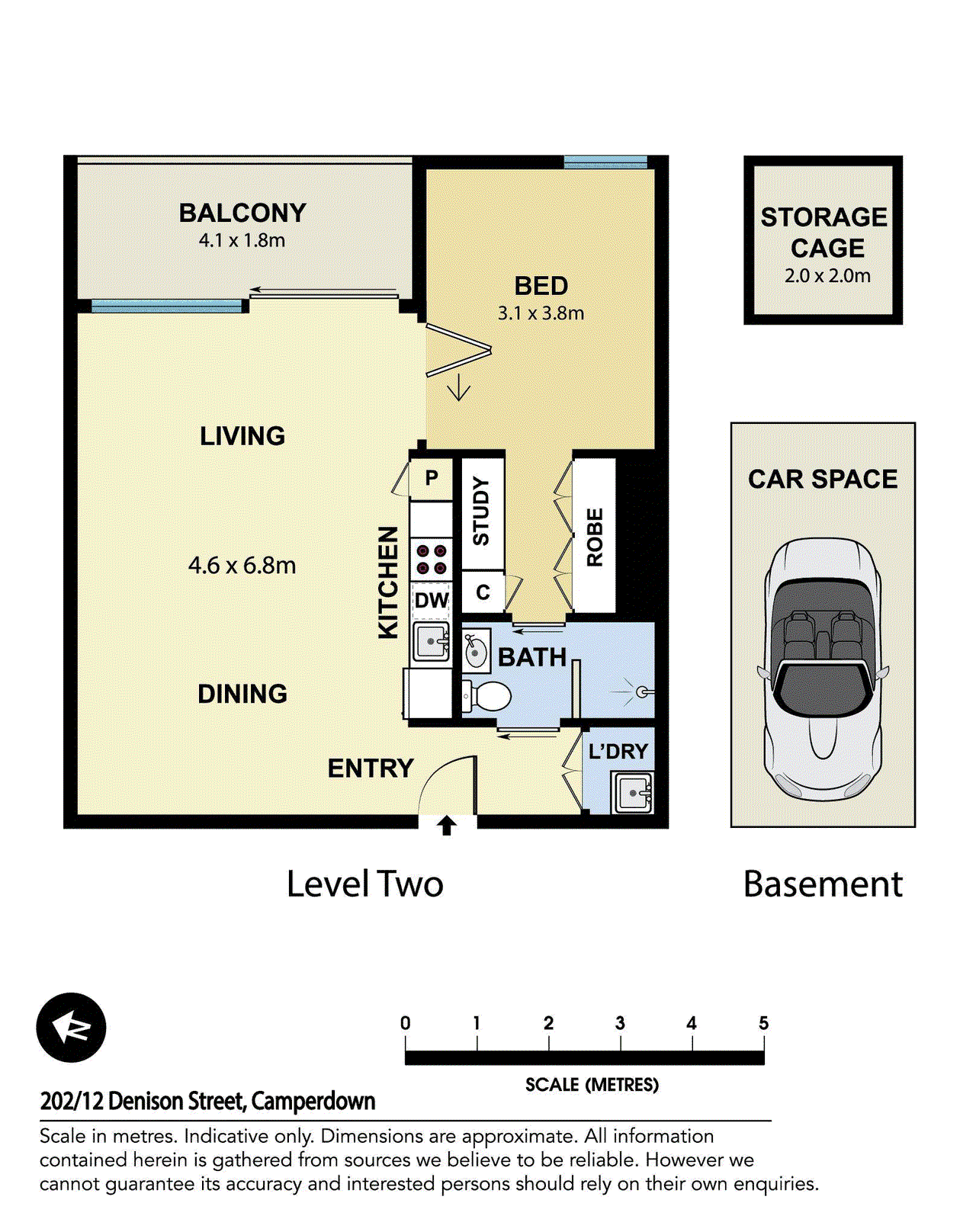 202/12 Denison Street, Camperdown, NSW 2050